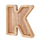 Holz Alphabetbuchstaben 'Initial' Sparschwein