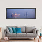Frendorf | Misty Sunrise und Angelboot in Loctudy Wandkunst