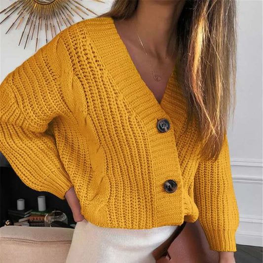 Frendorf | Strickjacke mit V-Ausschnitt für Damen