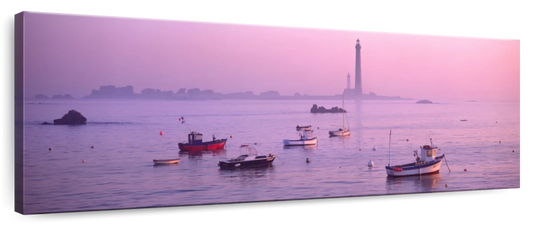 Frendorf | Lighthouse At Sunrise Ile Vierge Finistere Wandkunst