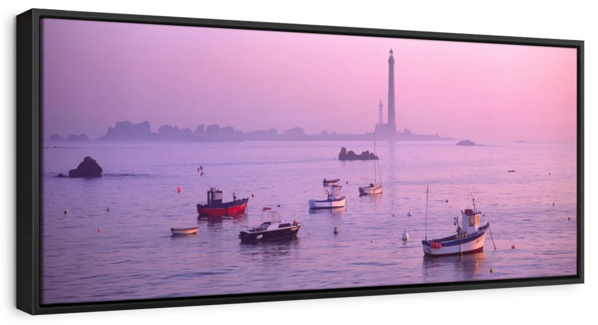 Frendorf | Lighthouse At Sunrise Ile Vierge Finistere Wandkunst