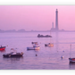Frendorf | Lighthouse At Sunrise Ile Vierge Finistere Wandkunst