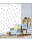 Frendorf | Grau-beige Kinder Tapete mit Tieren, 14831, Happy, Parato