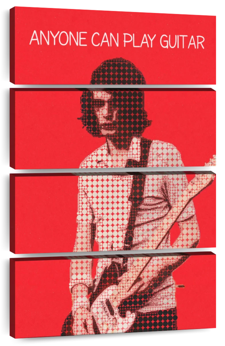 Frendorf | Jeder Kann Gitarre Spielen Wandkunst