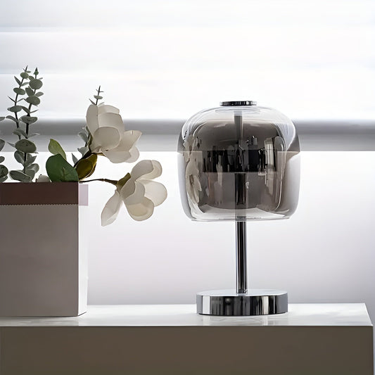 Moderne Glas Elektroplattierte Ambientebeleuchtungslampe