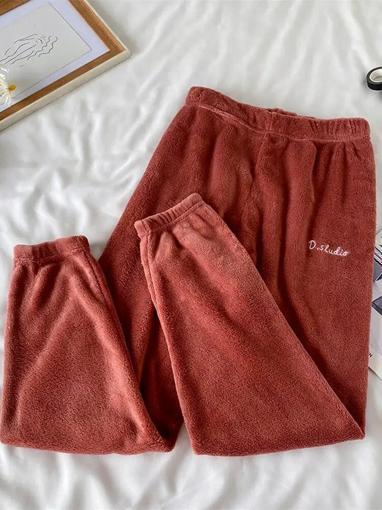 Frendorf | Winter-Pyjama-Set aus weichem Samt