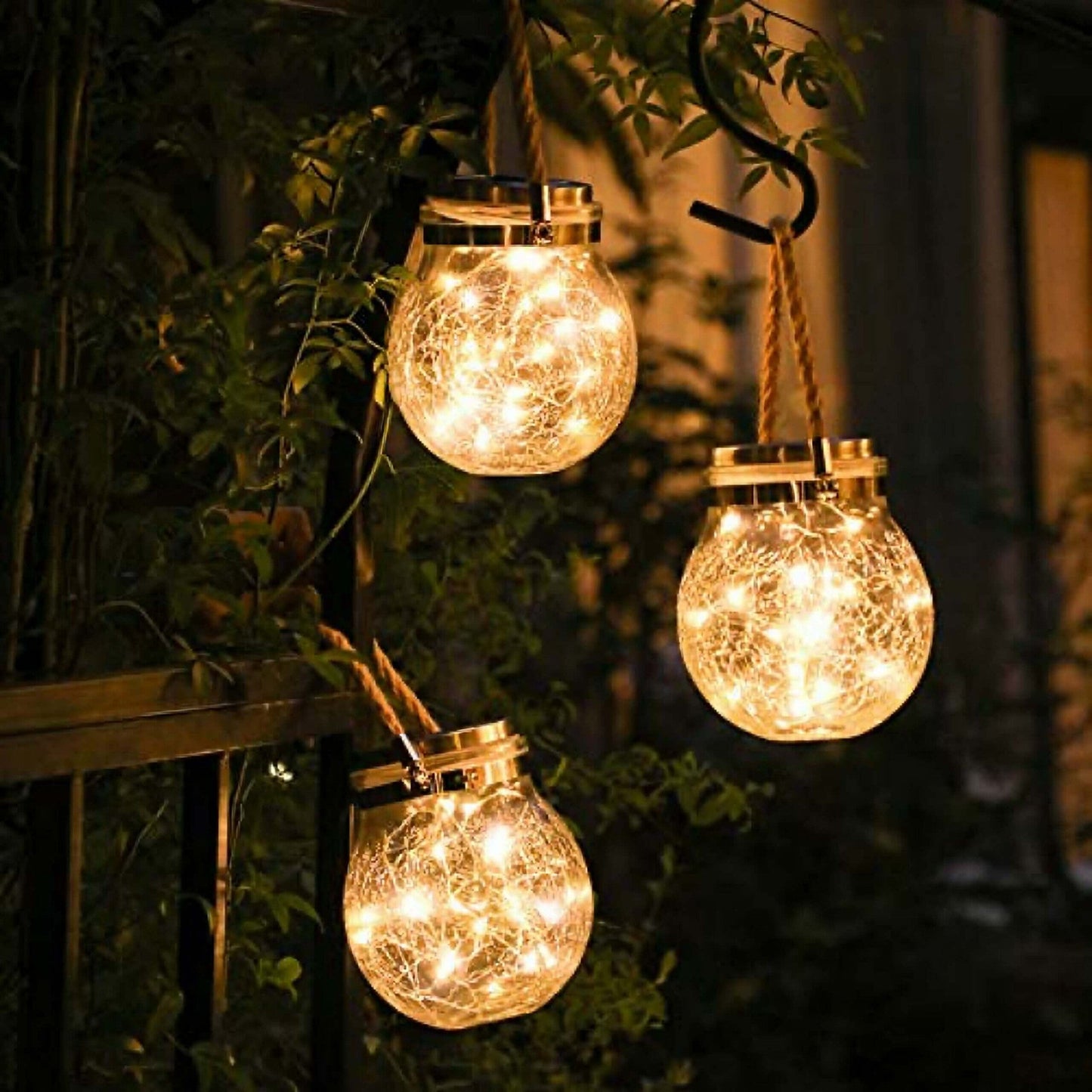 Frendorf | EcoFlare Solarglas-Licht | Nachhaltige Beleuchtung | Deko für Garten & Zuhause