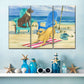 Frendorf | Grayton Beach Hund Duo Wandkunst