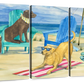 Frendorf | Grayton Beach Hund Duo Wandkunst