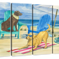 Frendorf | Grayton Beach Hund Duo Wandkunst