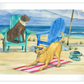Frendorf | Grayton Beach Hund Duo Wandkunst