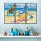 Frendorf | Grayton Beach Hund Duo Wandkunst