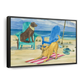 Frendorf | Grayton Beach Hund Duo Wandkunst