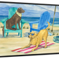 Frendorf | Grayton Beach Hund Duo Wandkunst