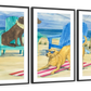 Frendorf | Grayton Beach Hund Duo Wandkunst