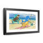 Frendorf | Grayton Beach Hund Duo Wandkunst