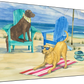 Frendorf | Grayton Beach Hund Duo Wandkunst