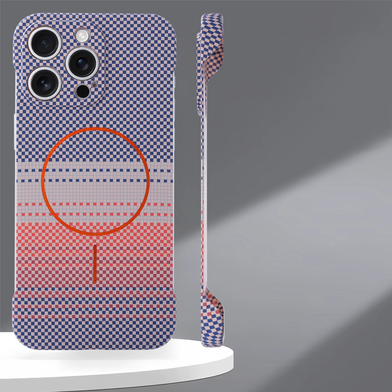 Frendorf | Fiberon Carbon Fiber Handyhülle – Dünn Rahmellos & MagSafe Bereit