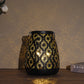 Marokkanischer Stil Black Metal Batterie Betriebene Tischlampe - Schnurlose Lampe