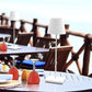 Frendorf | AuraLuxe | Dimmbare hohe Tischlampe