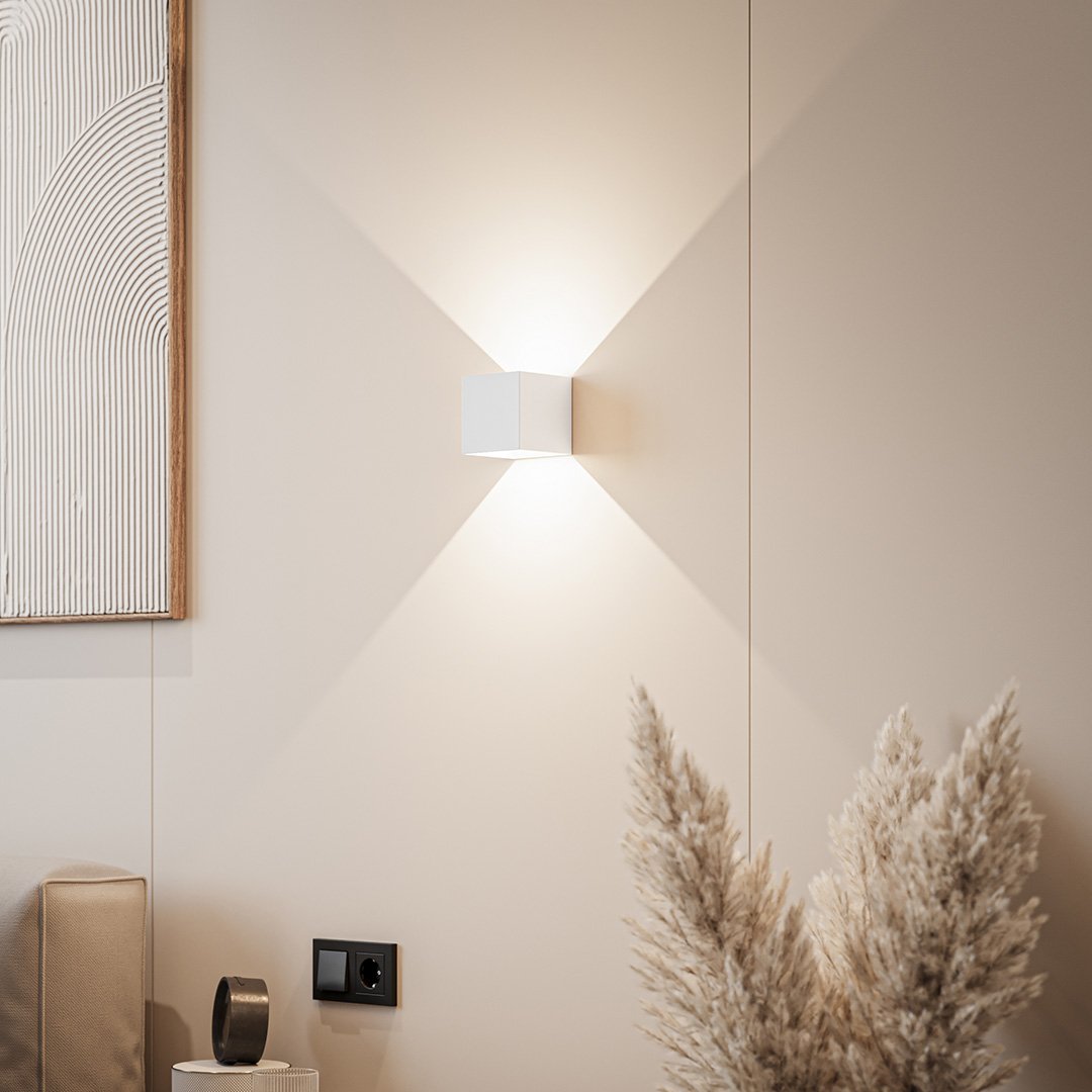 LumiGuard - LED Wandleuchte mit Warmlicht