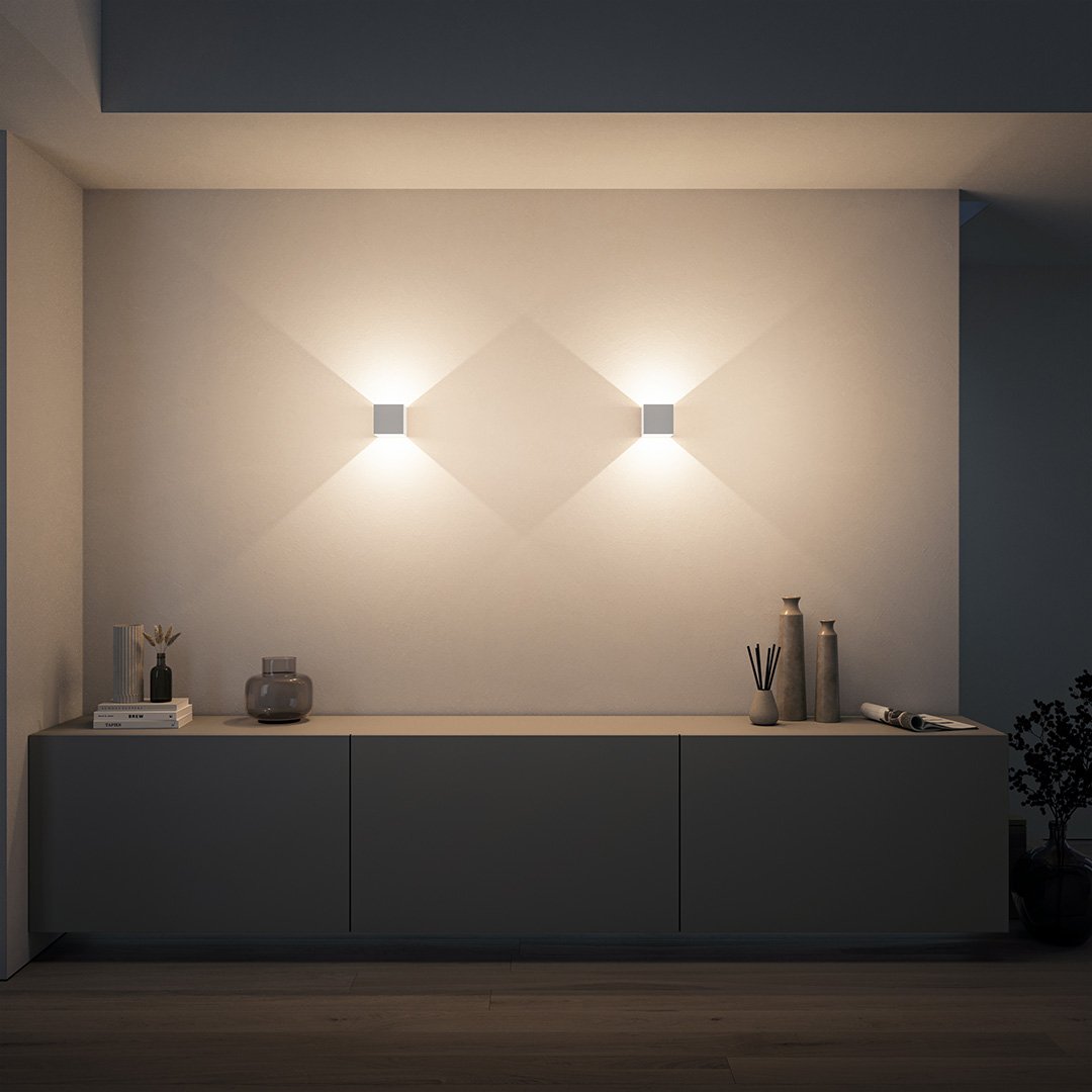 LumiGuard - LED Wandleuchte mit Warmlicht