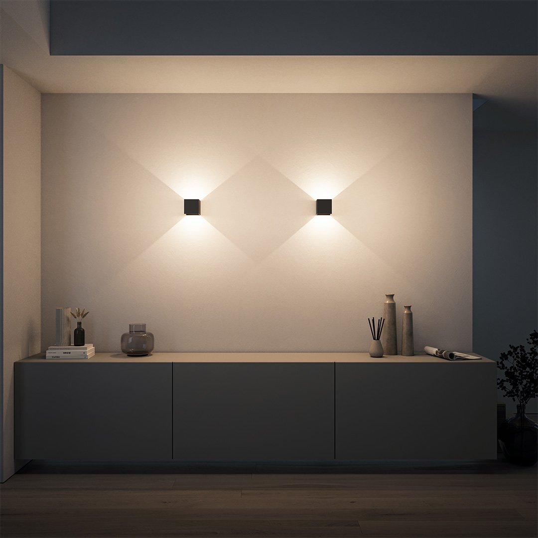 LumiGuard - LED Wandleuchte mit Warmlicht