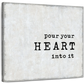 Frendorf | Pour Your Heart Wandkunst