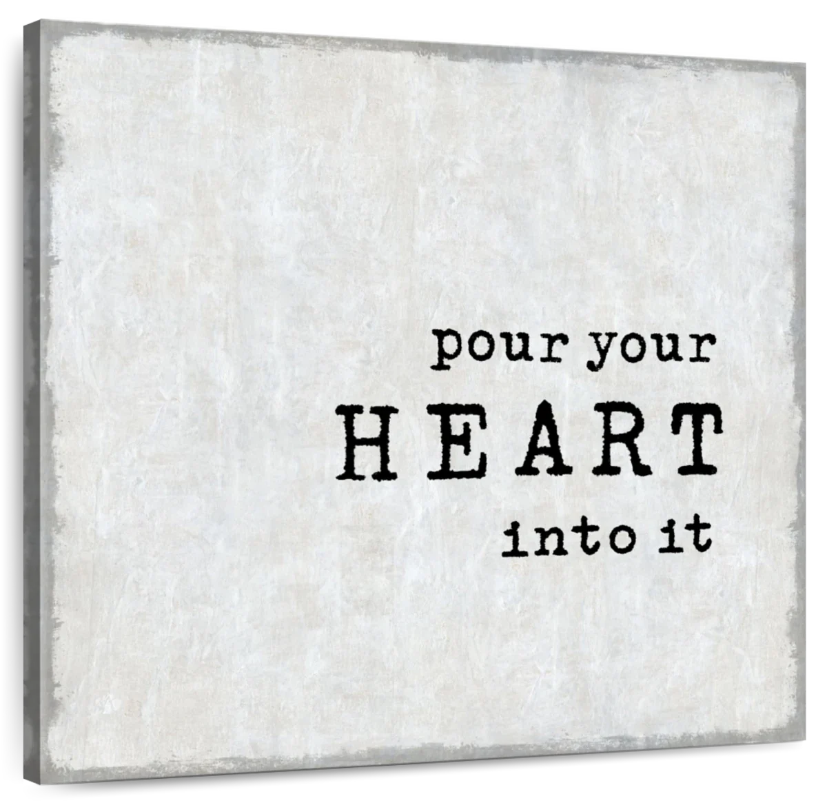 Frendorf | Pour Your Heart Wandkunst