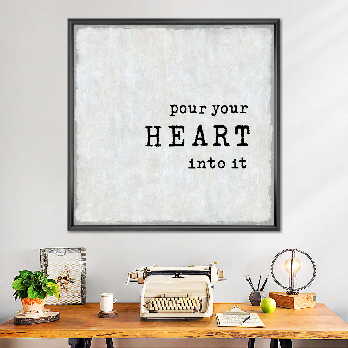 Frendorf | Pour Your Heart Wandkunst