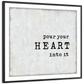 Frendorf | Pour Your Heart Wandkunst
