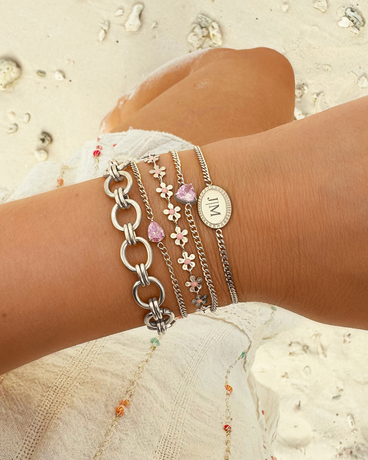 Frendorf | Herz Geburtsstein Armband