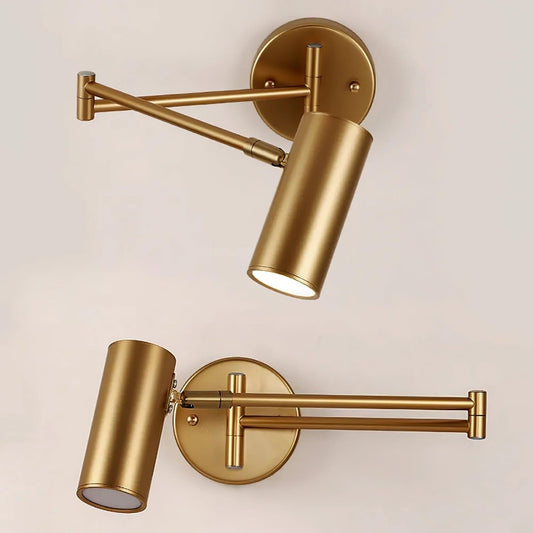 Frendorf | Elegante Eisen Wandlampe zur Beleuchtung und Dekoration Ihres Interieurs