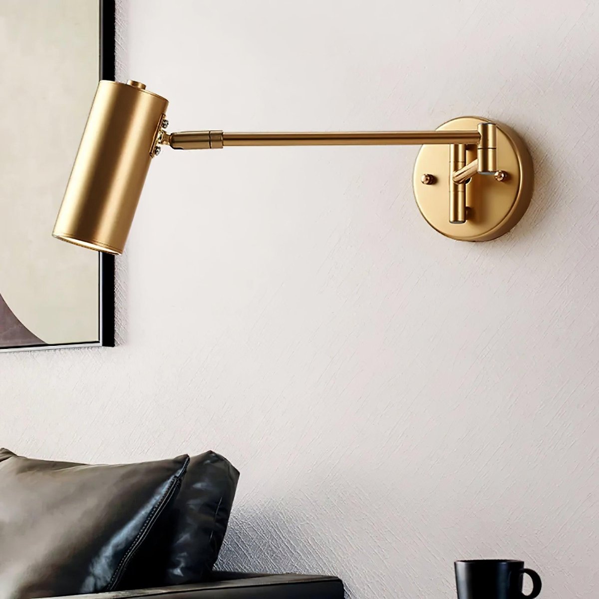 Frendorf | Elegante Eisen Wandlampe zur Beleuchtung und Dekoration Ihres Interieurs