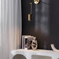 Frendorf | Elegante Eisen Wandlampe zur Beleuchtung und Dekoration Ihres Interieurs