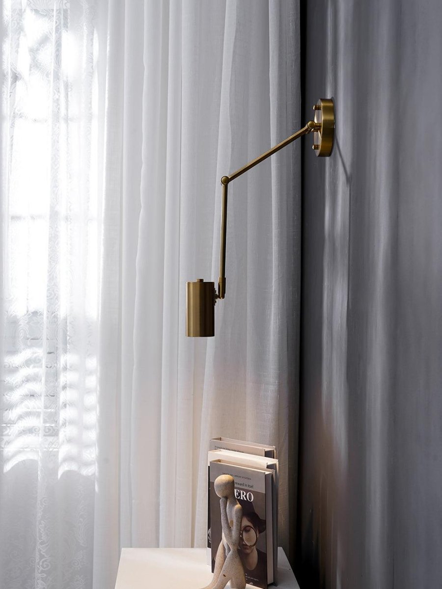 Frendorf | Elegante Eisen Wandlampe zur Beleuchtung und Dekoration Ihres Interieurs