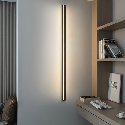Minimalistische Lineare LED-Wandleuchte | Modern, Dimmbar & Vertikal/Horizontal Montierbar
