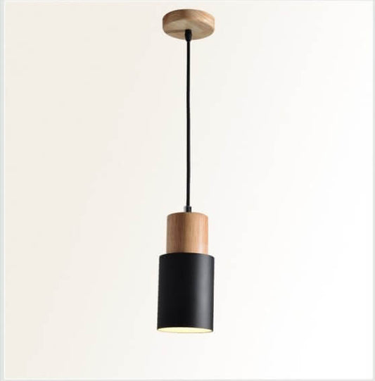 Nordic Macaron Cylinder Aluminium 1-Light Single LED Pendelleuchte