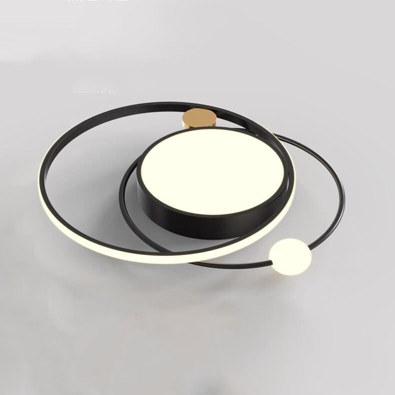 Nordic Round Circle LED Deckenleuchte bündig montiert