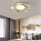 Nordic Round Circle LED Deckenleuchte bündig montiert