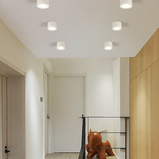 Nordic Cylinder Spotlight LED-Deckenleuchte für flache Montage