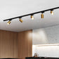 Moderne röhrenförmige Stromschienenbeleuchtung 3/4/5 Light LED Flush Mount Lighting