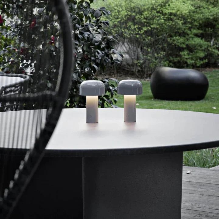 Mushroom Wiederaufladbare Tischlampe
