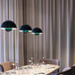 Nordic Macaron 1-Light Halbkreis Kuppel Pendelleuchte Lightz