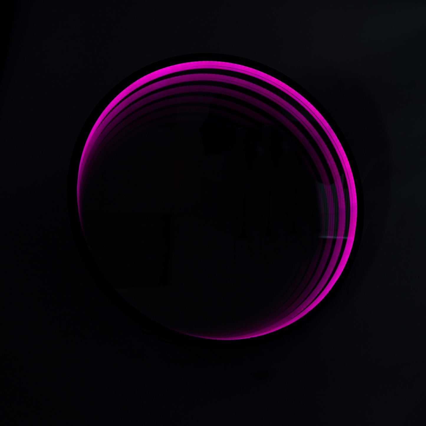 3D Kreis Unendlichkeitsspiegel Licht