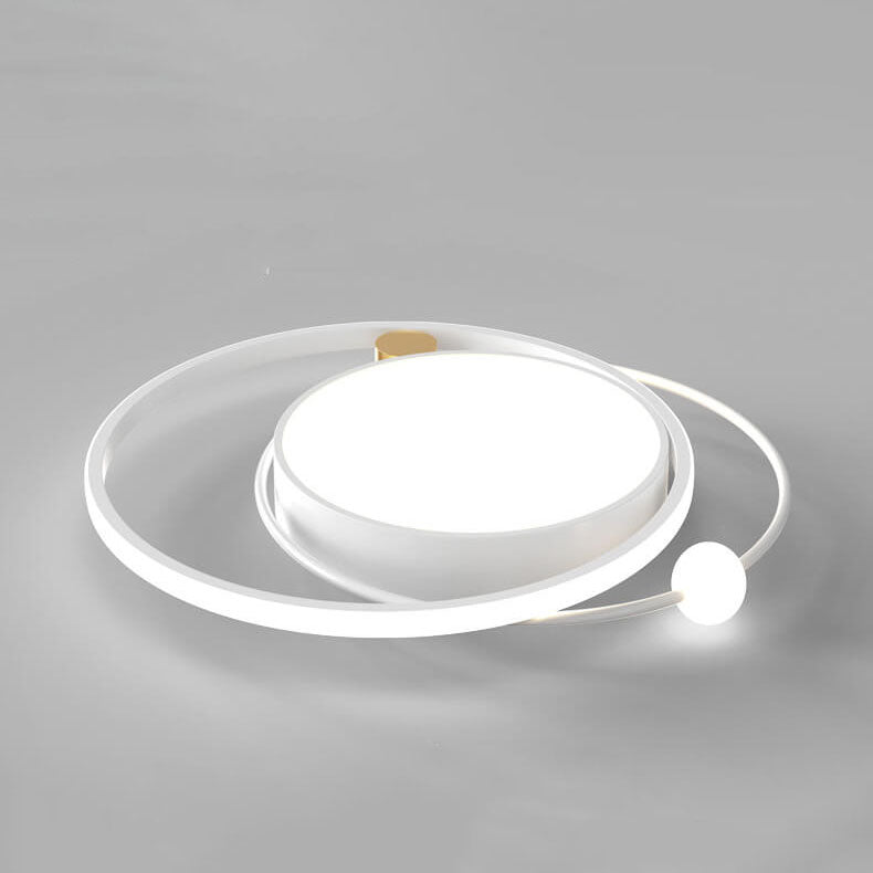 Nordic Round Circle LED Deckenleuchte bündig montiert