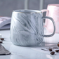 Marmor-Gold-Intarsien-Tasse