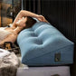 Großes Dreieckskissen für Kopfstützenkissen - Weiches Lesekissen - Schlafkissen für dekorative Kissen für Bett und Sofa