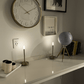 Tragbare LED-Docht-Tischlampe