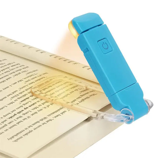 Wiederaufladbare LED-Buchlampe | Buchlicht-Clips | Lesezeichenlicht - LED-USB